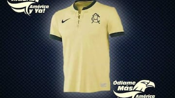 Playera conmemorativa América centenario.