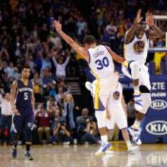Los Warriors le dan una paliza histórica a los Grizzlies de Marc