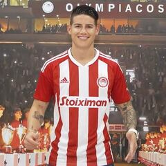 Aris - Olympiacos: TV, horario y cómo ver online el debut de James en Superliga griega