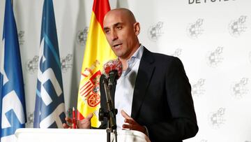 Luis Rubiales, presidente de la RFEF.