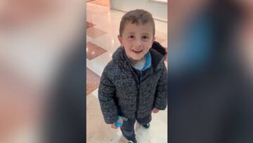 La petición de un hijo a su madre tras ver a los Hispanos compitiendo