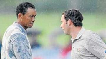 Tyger Woods y Sergio García