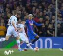 Es el mejor gol de lo que va de Europa League: Santos Borré dejó al Camp Nou atónito
