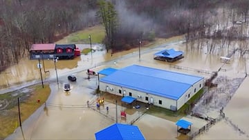 Las preocupantes imágenes de las inundaciones en Estados Unidos