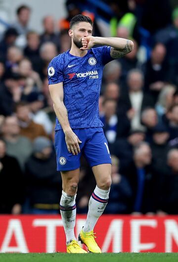 Finaliza contrato. Lo tuvo cerca el Inter en invierno, finalmente no se concretó y saldrá gratis en verano. Titular con la Francia campeona del mundo de Deschamps, a nivel de clubes ha bajado muchos enteros desde que dejó el Arsenal y llegó al Chelsea. Dos goles este curso.