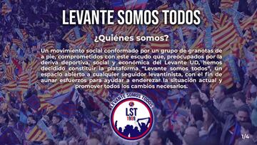 El levantinismo se une mediante la plataforma 'Levante Somos Todos'