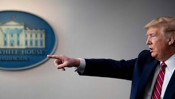 El presidente de Estados Unidos, Donald Trump.