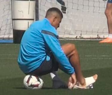 La inquietante imagen de Alexis