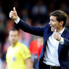 Marcelino ya logró ser de Champions tras un derbi regional