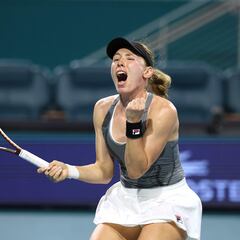 Alexandrova, reina de las sorpresas en Miami