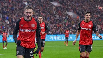 Wirtz celebra su gol ante el Friburgo.