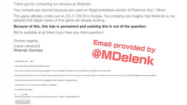 Los baneos a las descargas ilegales de Pokémon Sol y Luna son permanentes