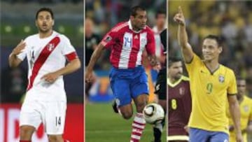 Los 7 futbolistas m¨¢s veteranos que jugar¨¢n las eliminatorias