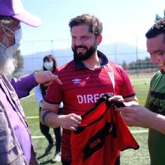 Boric anuncia intervención en el fútbol chileno
