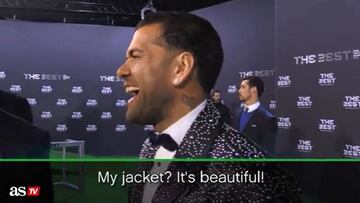 Dani Alves shines the brightest at Fifa&#039;s Best awards ceremony