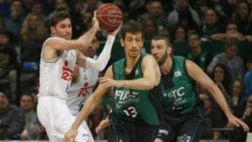 Rudy Fern&aacute;ndez, en el partido de esta temporada ante el Joventut.