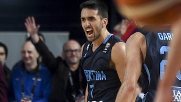 Facundo Campazzo, con Argentina.