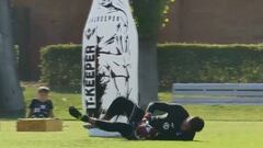 Así entrenan Cortés y Melo para ser los dueños del arco albo