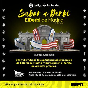 LaLiga prepara evento en Bogotá para el Derbi de Madrid