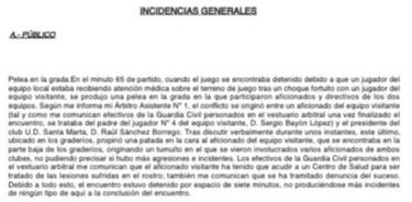 Presidente de club de juveniles, implicado en pelea con afición