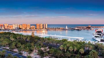 El Muelle Uno de Málaga, lugar de la Copa Mundial de Triatlón Paralímpico