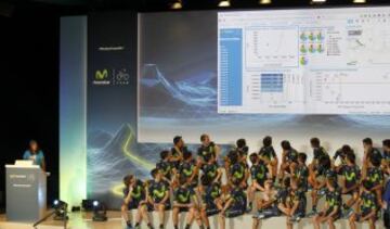 Así fue la presentación del Movistar Team 2017