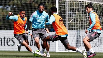 Marcelo entrena pero no entra a la lista ante al Granada