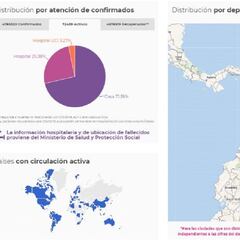 Mapa de casos y muertes por coronavirus por departamentos en Colombia: hoy, 1 de agosto