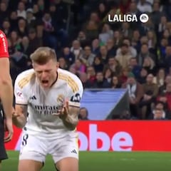 No se le ha visto así jamás: la reacción colérica de Kroos con el árbitro