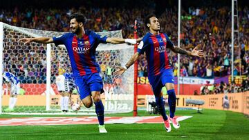 Neymar equals Puskas' record in Copa del Rey final