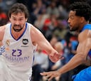1x1 del Madrid: Llull controla; Causeur y Yabusele ejecutan