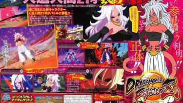 Majin Android 21, nuevo personaje para Dragon Ball FighterZ
