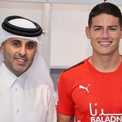 Al Rayyan confirma que el contrato de James es de 3 años