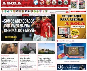 Portadas de la prensa extranjera