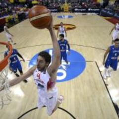 Pau Gasol: segundo anotador español en la historia del torneo