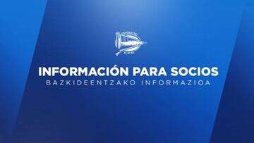 El Alavés ha emitido un comunicado.