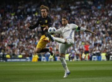 Antoine Griezmann y Sergio Ramos.