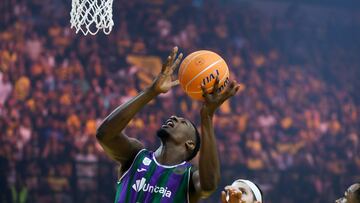 Sima, durante la pasada Final Four de BCL.
