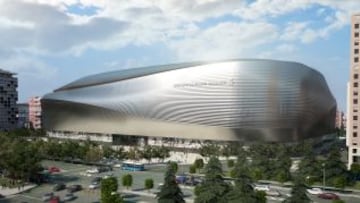 Se presentó en el palco de honor del estadio madridista los ganadores del proyecto para el nuevo Santiago Bernabéu.