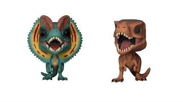 Los dinosaurios est¨¢n disponibles como figuras Funko Pop!