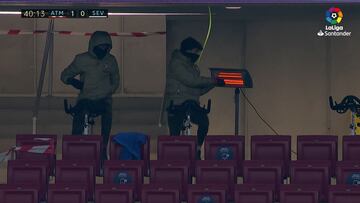 Wanda contra Filomena: Joao Félix calentando