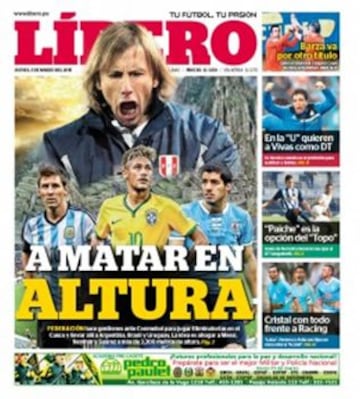 Portadas de la prensa deportiva