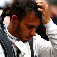 Hamilton enloqueció en Bakú y destrozó su habitación de hotel