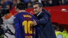 "I've never known anyone with such competitive spirit" Valverde on Messi