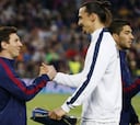 Ibrahimovic se rinde a Messi: "Es un futbolista de Playstation"