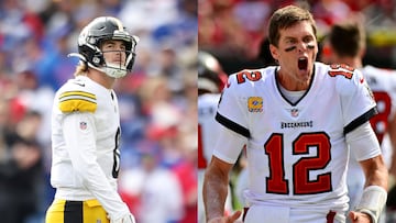 Los Pittsburgh Steelers y los Tampa Bay Buccaneers se enfrentarán en el Acrisure Stadium el próximo domingo y ambos equipos tienen quarterbacks en etapas distintas de su carrera.
