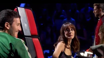 Aitana y Sebastián Yatra durante la última entrega de 'La Voz Kids'