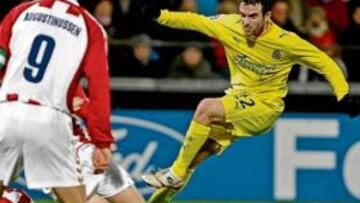 <b>POR DELANTE. </b>El tanto de Rossi colocó a los amarillos en ventaja y con ella se llegó al descanso.