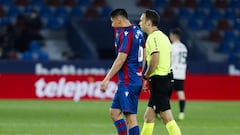 12/03/21 PARTIDO PRIMERA DIVISION
 LEVANTE UD - VALENCIA CF 
 OSCAR DUARTE
 
 