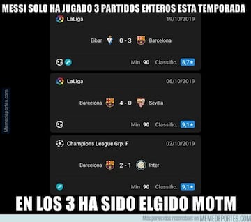 El Madrid, el Barça... los memes más divertidos de la jornada